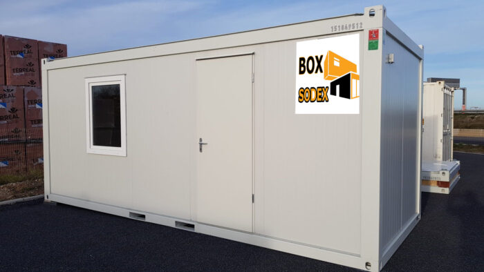 BATIMODULE 20′ Bureau “basic line” en KIT