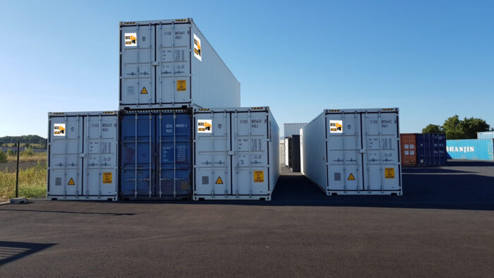 Container maritime 40′ DRY 1er voyage