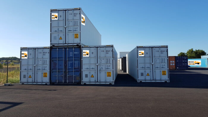 Container maritime 40′ DRY 1er voyage