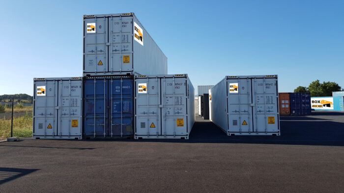 Container maritime 40′ HC 1er voyage