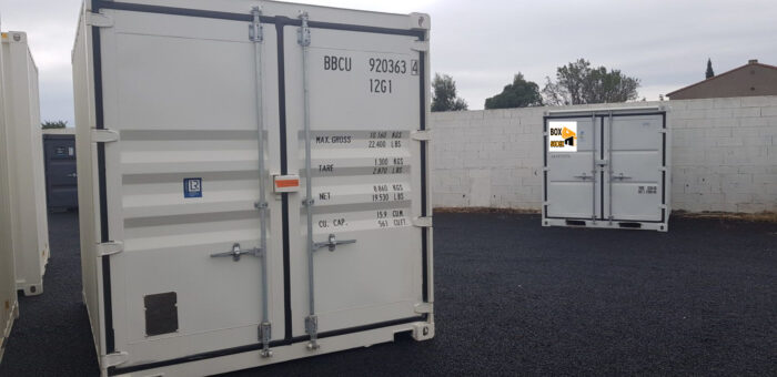 Container maritime 10′ DRY 1er voyage – Image 2