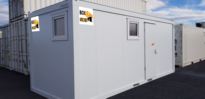 BATIMODULE 20′ Sanitaire NEUF (2 WC-2 DOUCHES-2 LAVABOS)