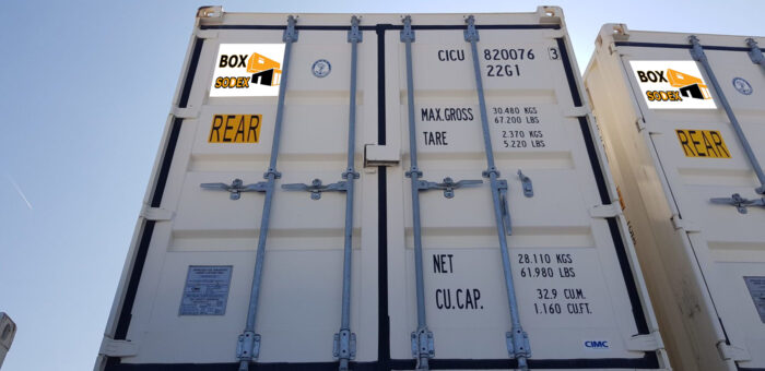 Container maritime 20′ DRY 1er Voyage Double portes (AV +AR)