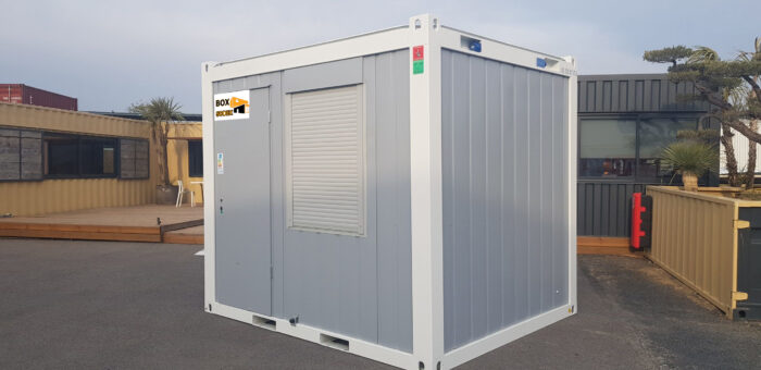 BATIMODULE 10′ Bureau (1 Porte + 1 Fenêtre) LV