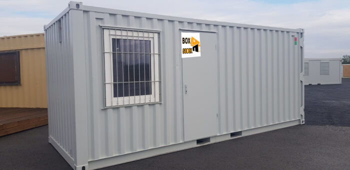 Container de stockage 20′ aménagé