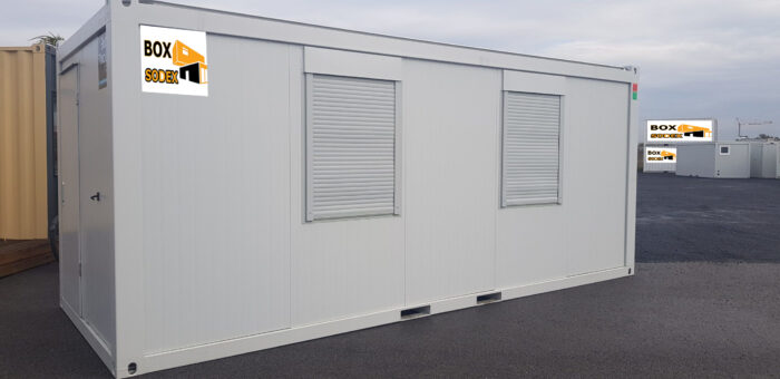 BATIMODULE 20′ Bureau (2 fenêtres) PJ – Image 4