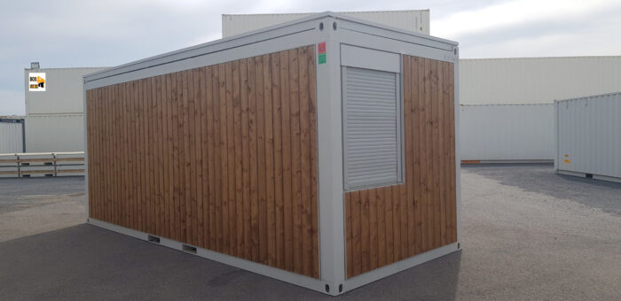 BATIMODULE 20′ Bureau (3 fenêtres + Options) LV
