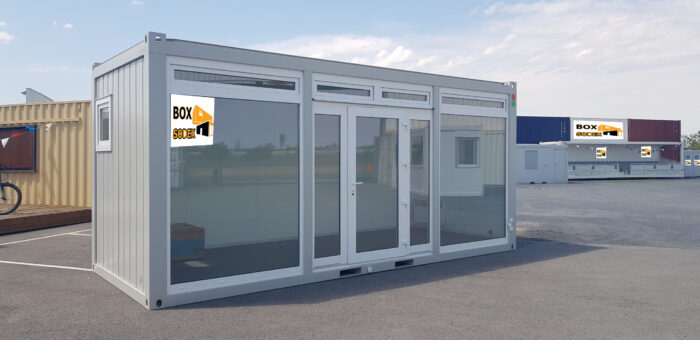 BATIMODULE 20′ Bureau (bulle de vente) – Image 7