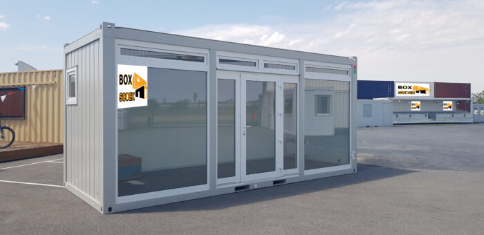 BATIMODULE 20′ Bureau (bulle de vente) – Image 4