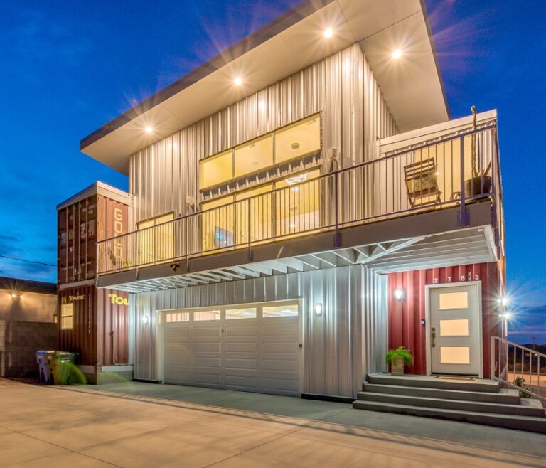 3000 sq ft Shipping Container House, Phoenix, Arizona 1