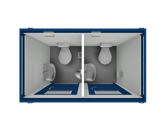 BATIMODULE 8′ Sanitaire (WC / WC / LAVABOS) – Image 6