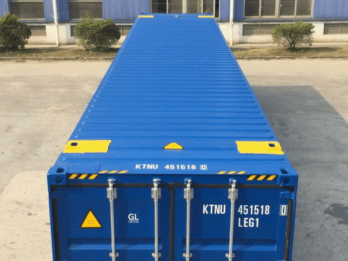 CONTAINER DRY HIGH CUBE PALLET WIDE 45 PIEDS