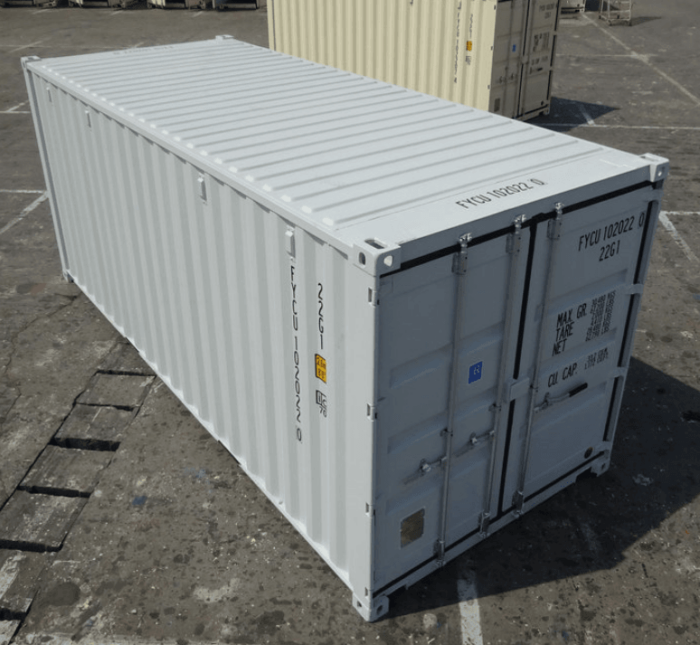 Container maritime 20′ DRY 1er voyage “Easy Open Door” – Image 2